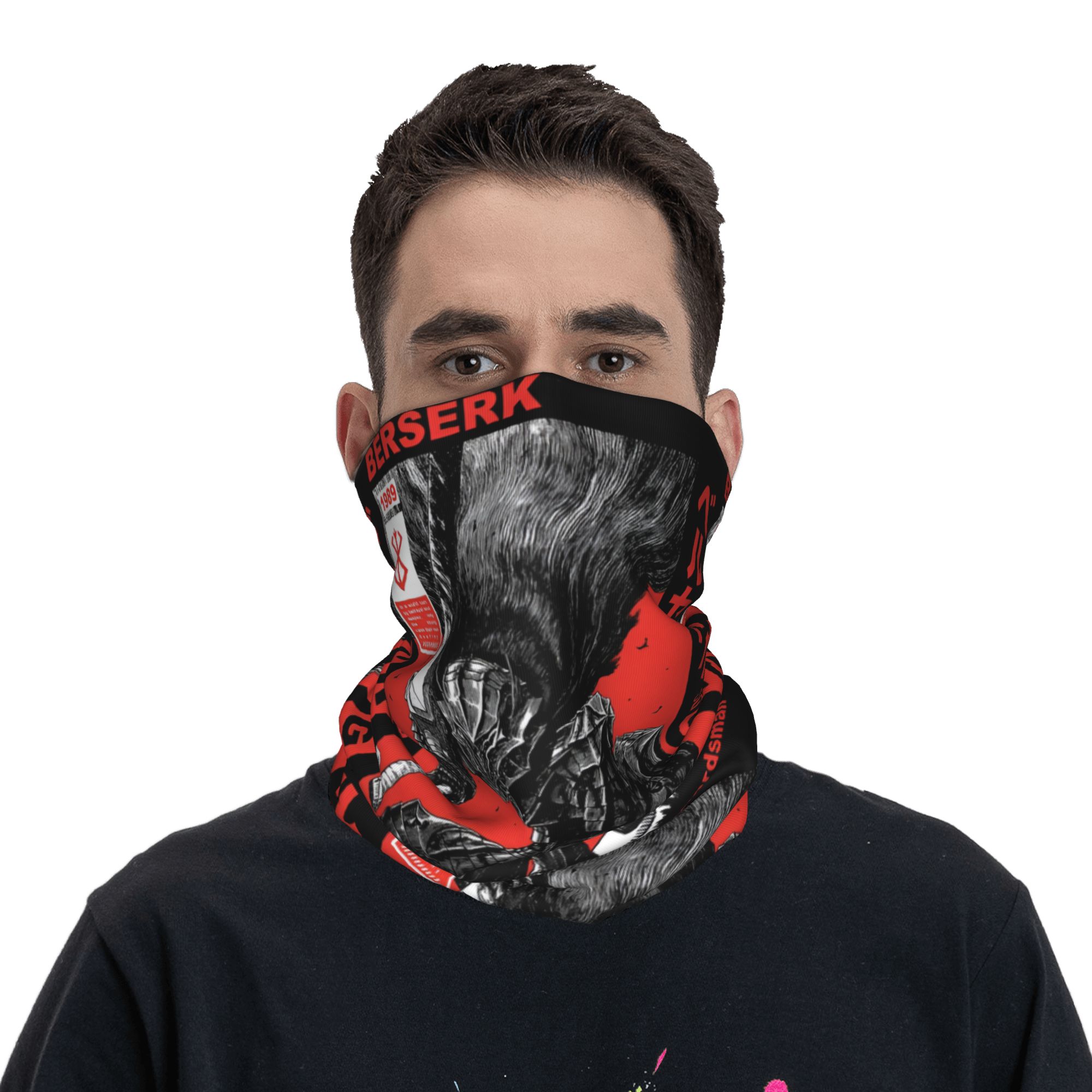 Custom B-Berserks Bandana Neck - مراجعة Neck Gaiter Face Cover وسعره