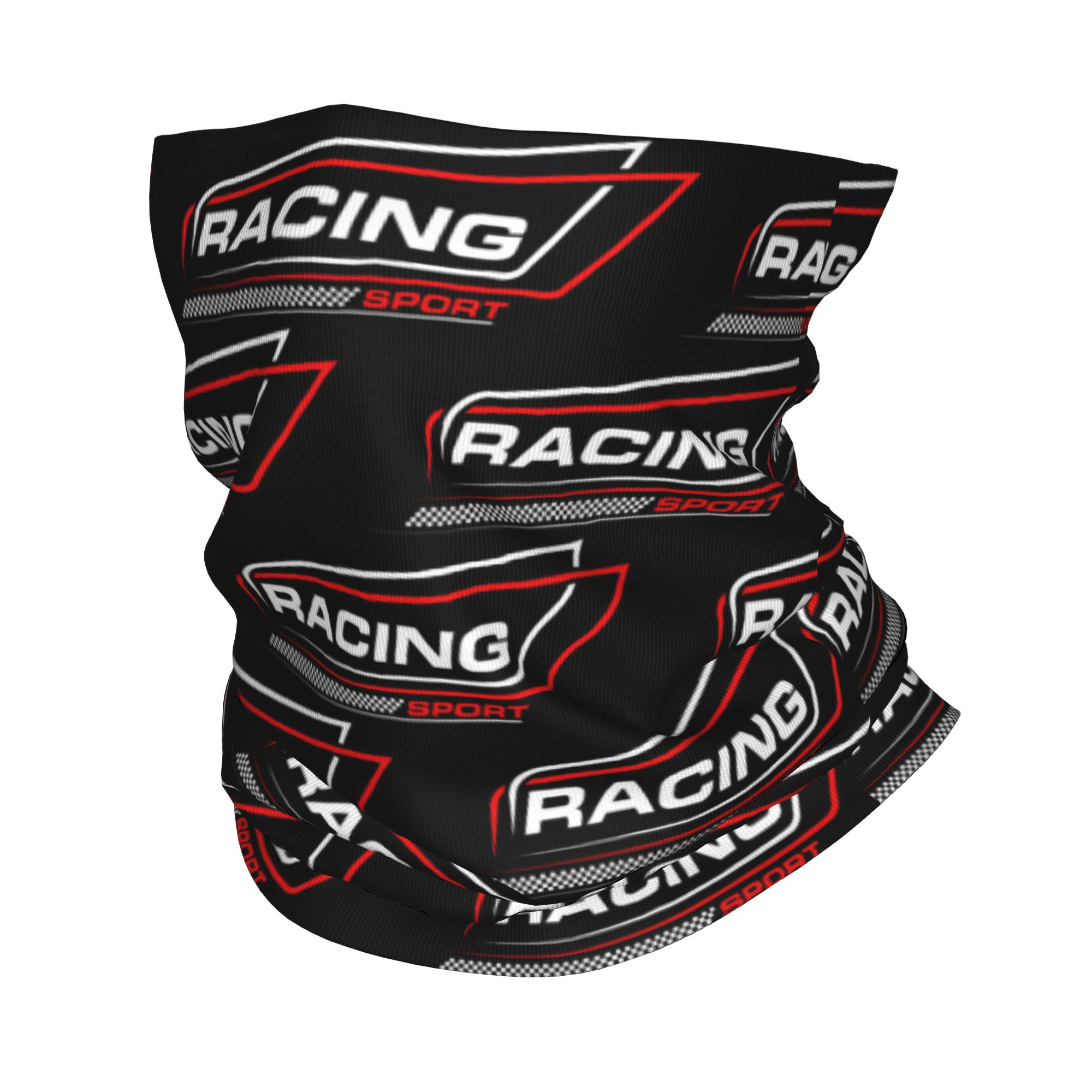 Custom Racing Speed Race Banda - مراجعة Neck Gaiter Face Cover وسعره