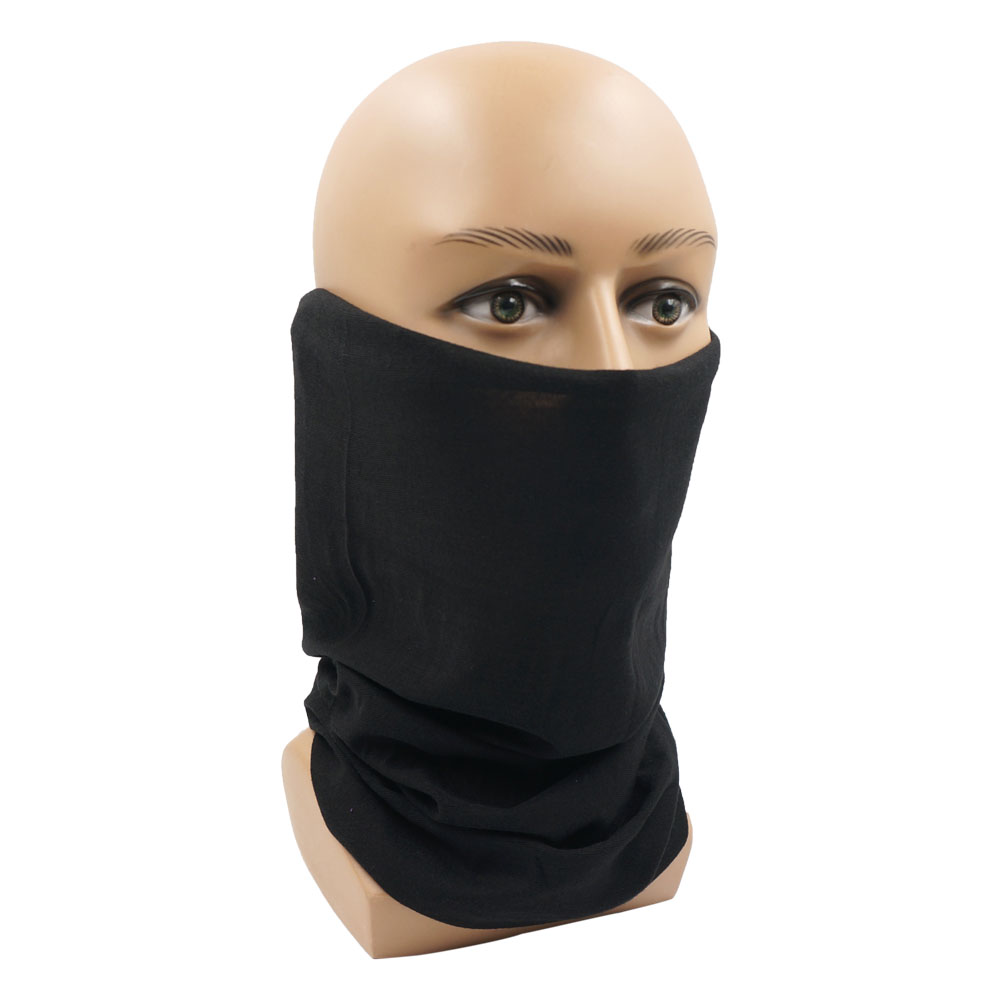 Seamless Solid Color Bandanas  - مراجعة Neck Gaiter Face Cover وسعره