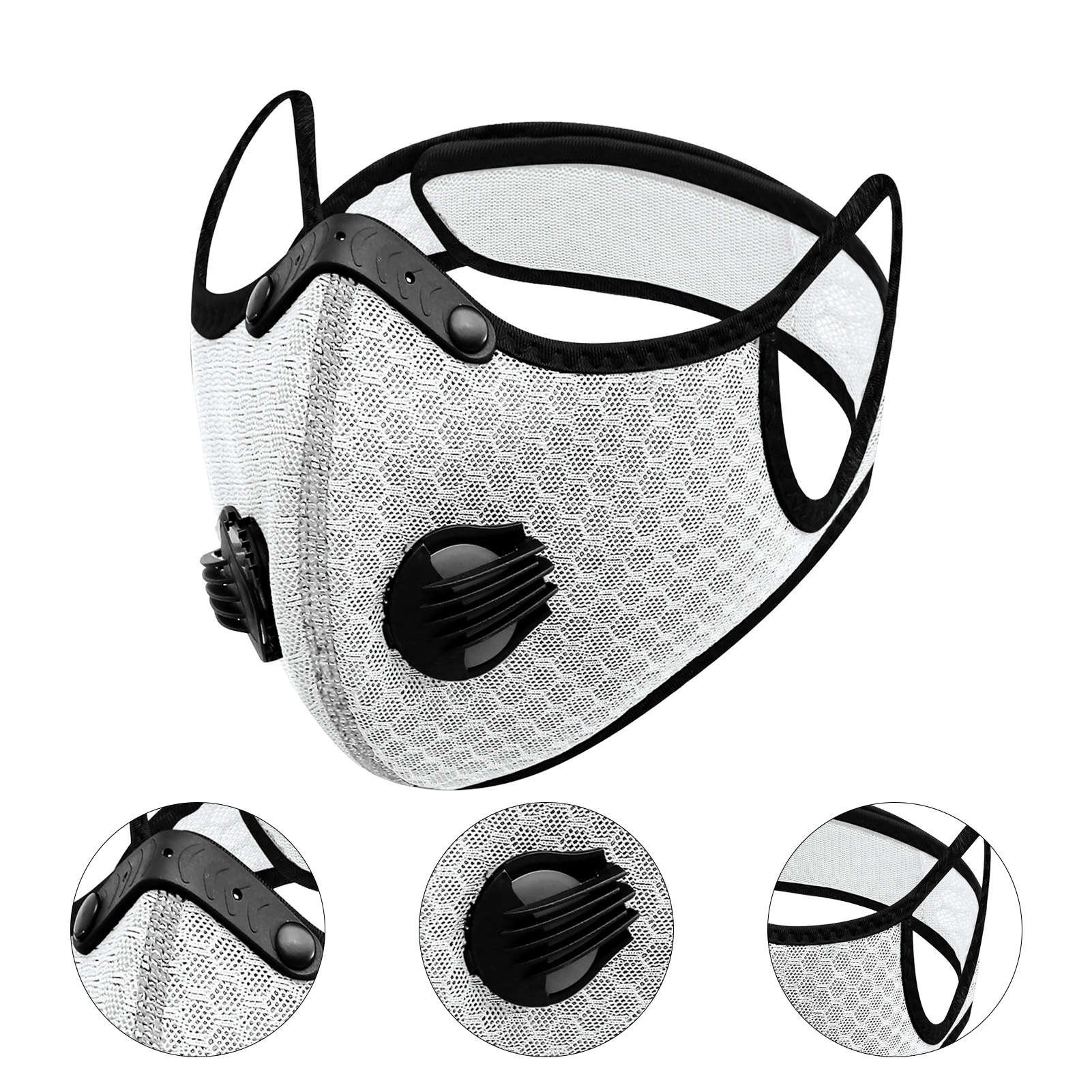 Unisex Windproof Riding Mask A - مراجعة Anti Pollution Mask وسعره