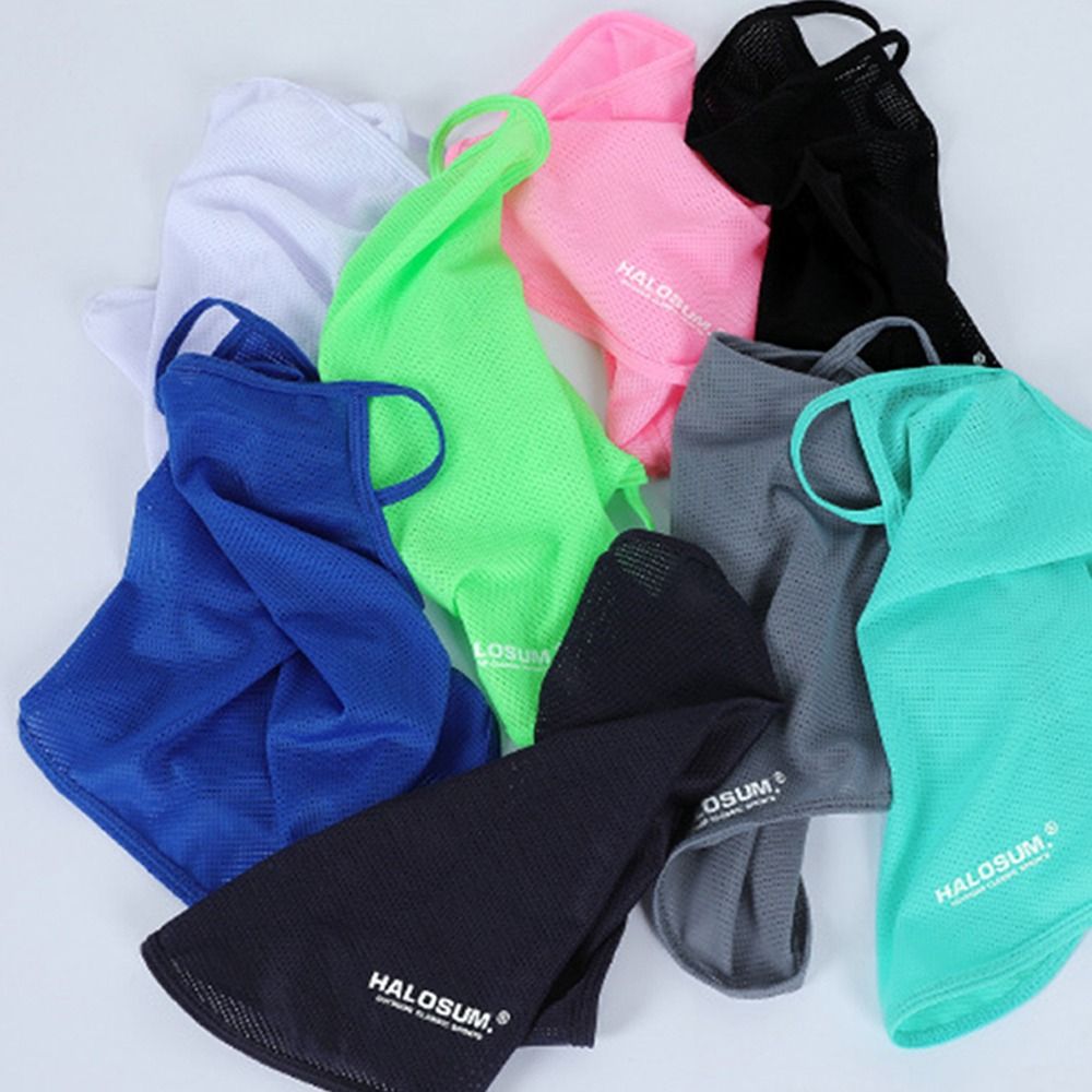 Summer Ice Silk Sun Protection - مراجعة Sports Mask Breathable وسعره
