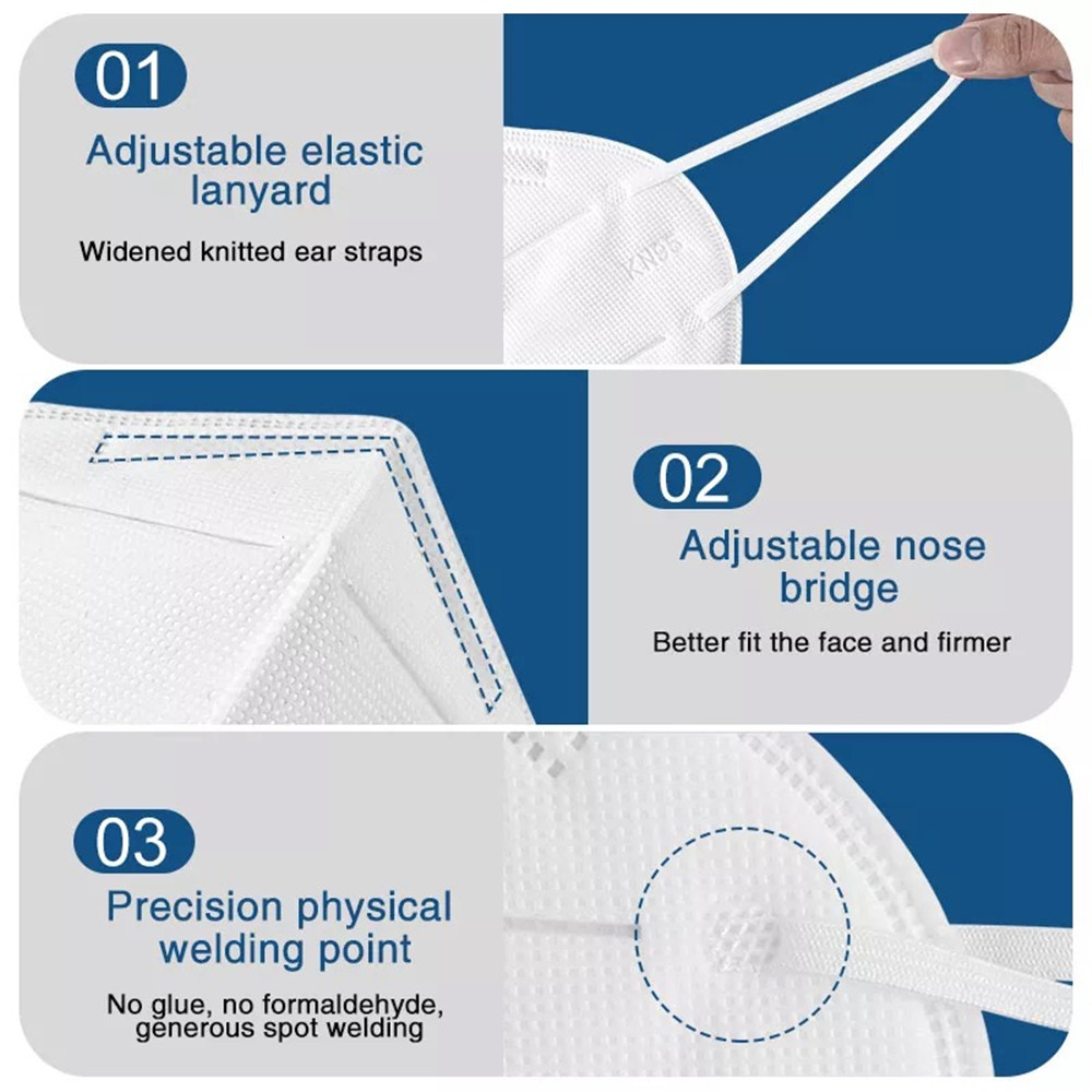 FFP2 Face Mask KN95 Facial Mas - مراجعة Kn95 Respirator Mask وسعره