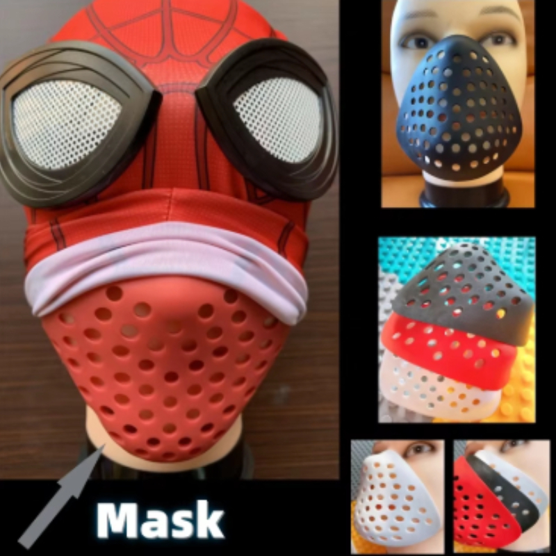 Half Face Bracket Silicone Mas - مراجعة Silicone Mask Bracket وسعره