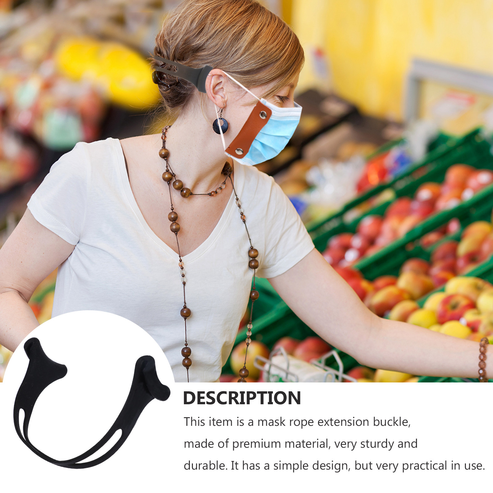 3Pcs Lightweight Silicone Mask - مراجعة Mask Ear Saver Strap وسعره