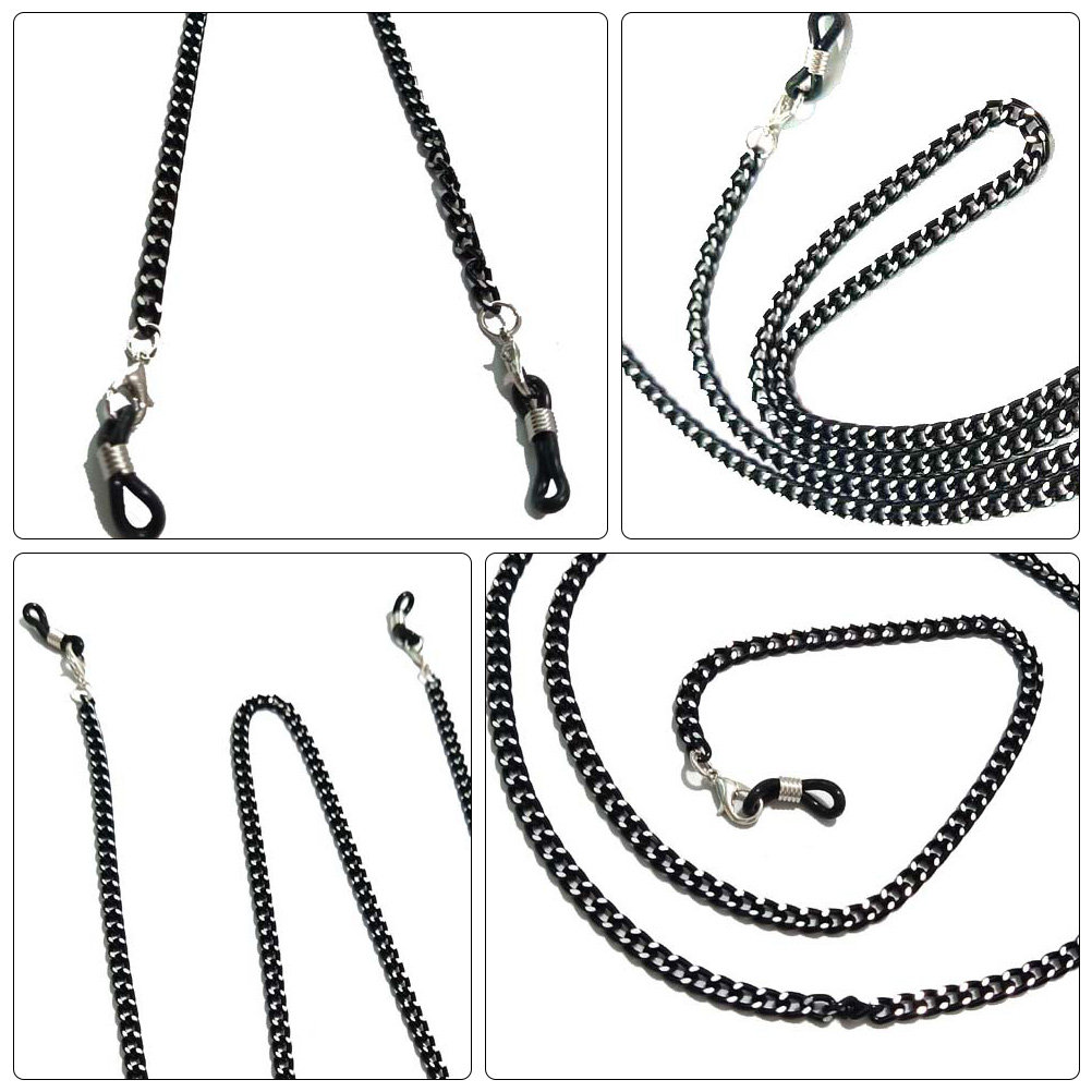 1Pcs Multipurpose Black Mask C - مراجعة Mask Chain Holder وسعره