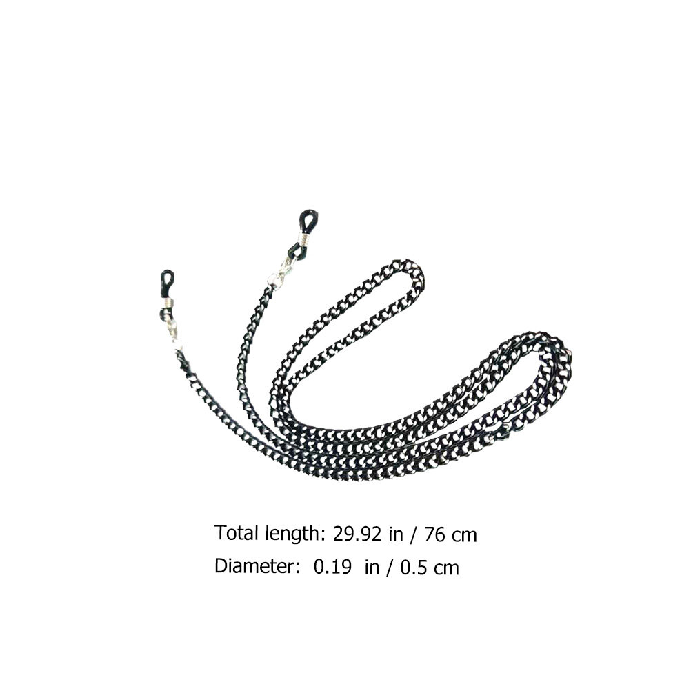1Pcs Multipurpose Black Mask C - مراجعة Mask Chain Holder وسعره
