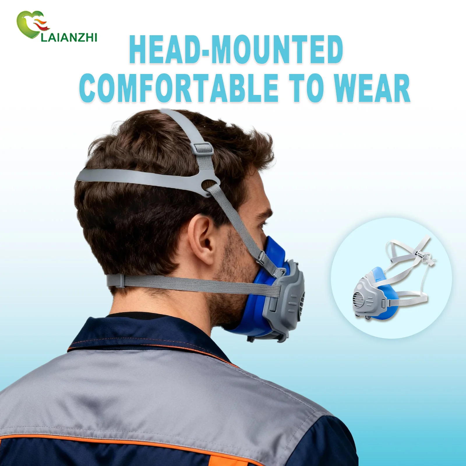 LAIANZHI Dust proof silicone m - مراجعة Dust Mask Construction وسعره